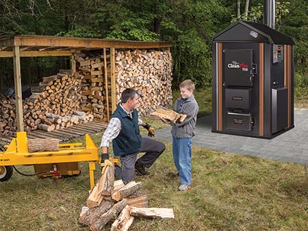 Outdoor Wood Burning Furnace - Boilers From Madison WI to E. Iowa